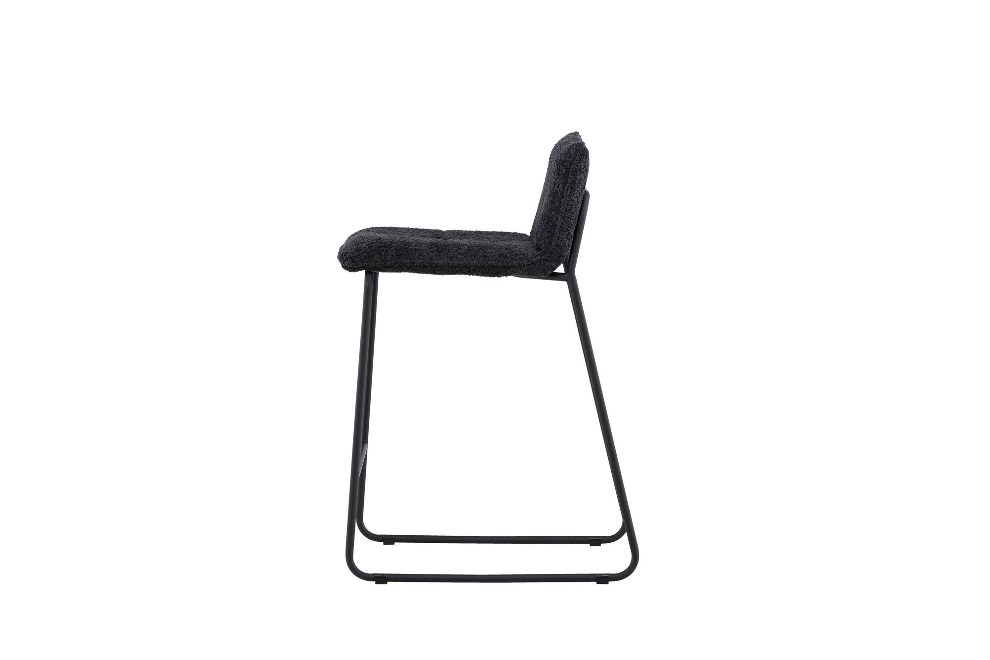 Venture Home Bisbee Bar stol 2-pack - Black boucle /