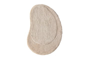 Venture Home Elvis Cotton Blend w Cloth backing - 60*85 - Oval - Offwhite