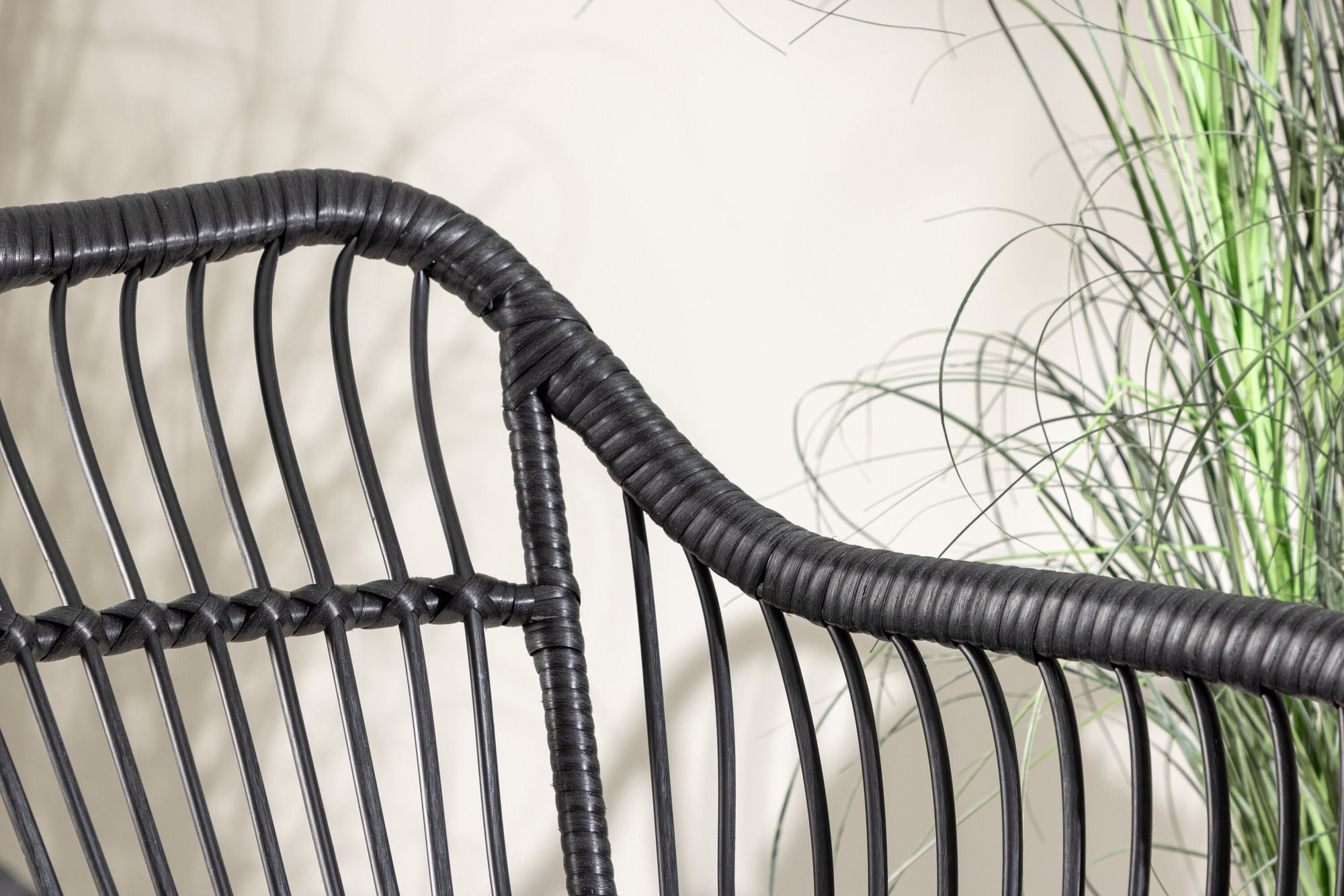 Venture Home Viga - Balcony Set- Black - Wicker -