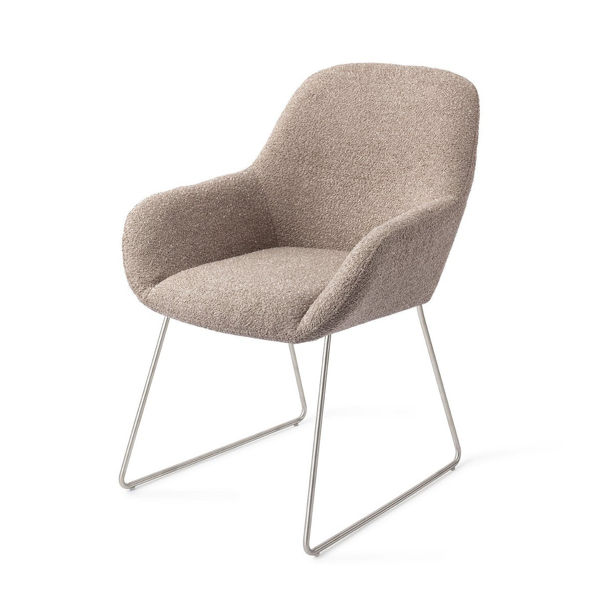 Jesper Home Kushi Spisebordsstol Slide Steel