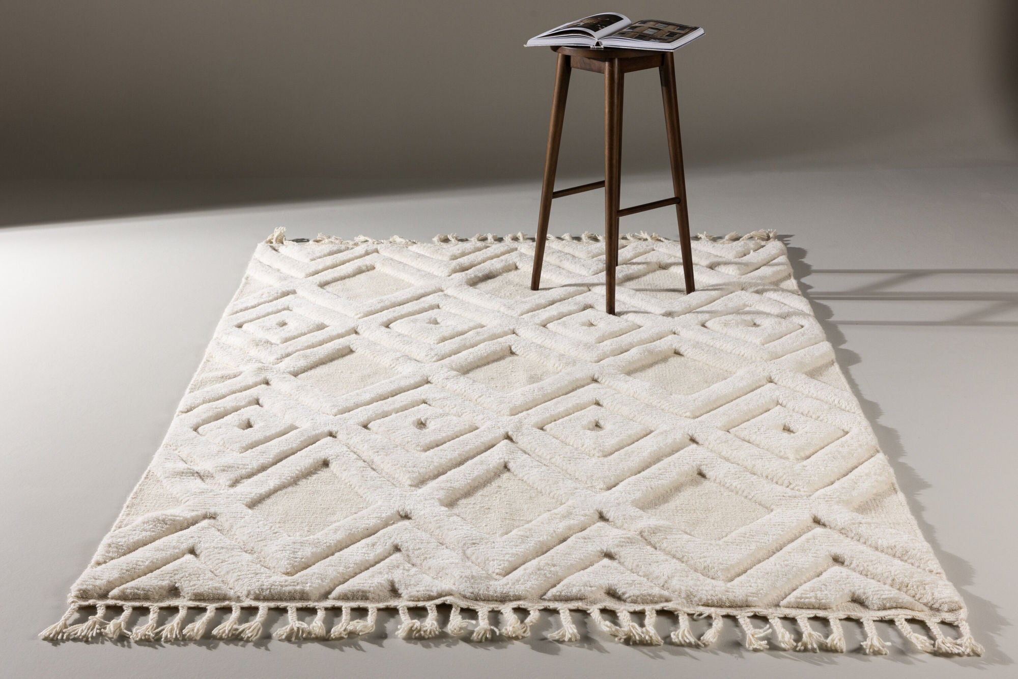 Vind Dahlia Wool - 300*400- -Rectangular-White