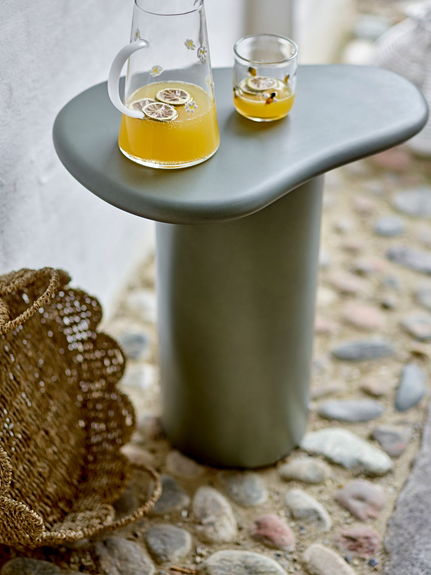 Bloomingville Marcey Sidebord, Grå, Fibercement