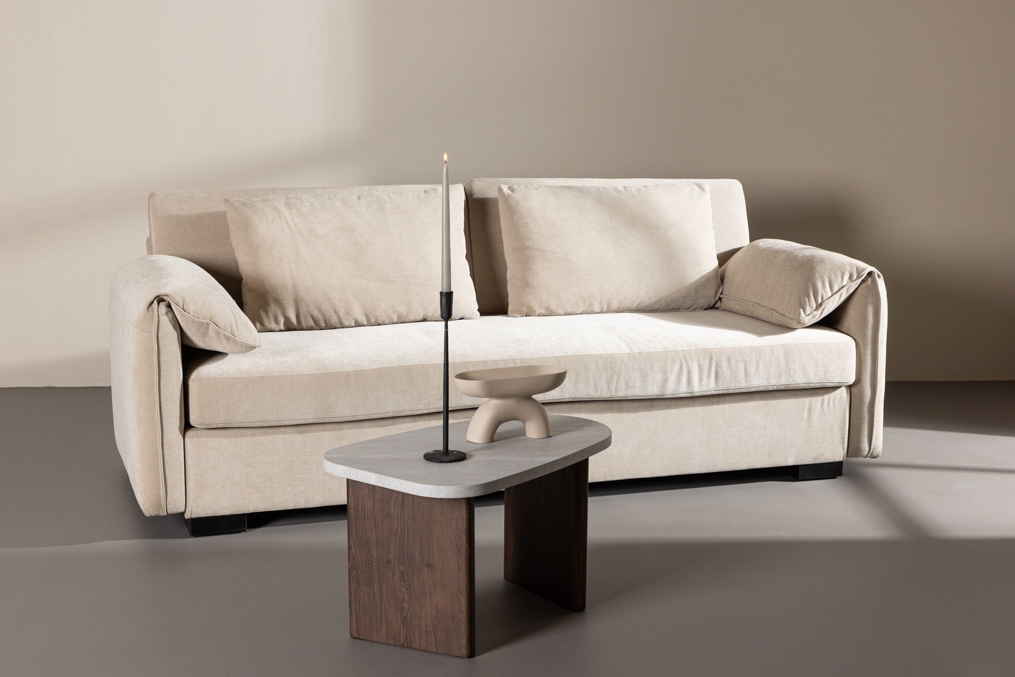 Venture Home Malva 3-seat Sofa - Beige