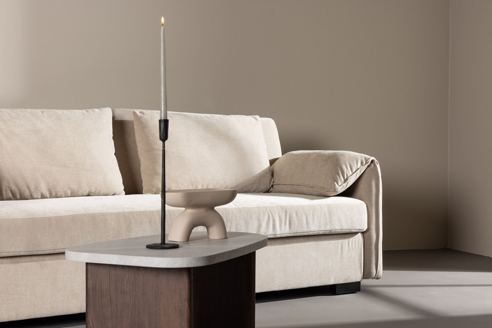 Venture Home Malva 3-seat Sofa - Beige