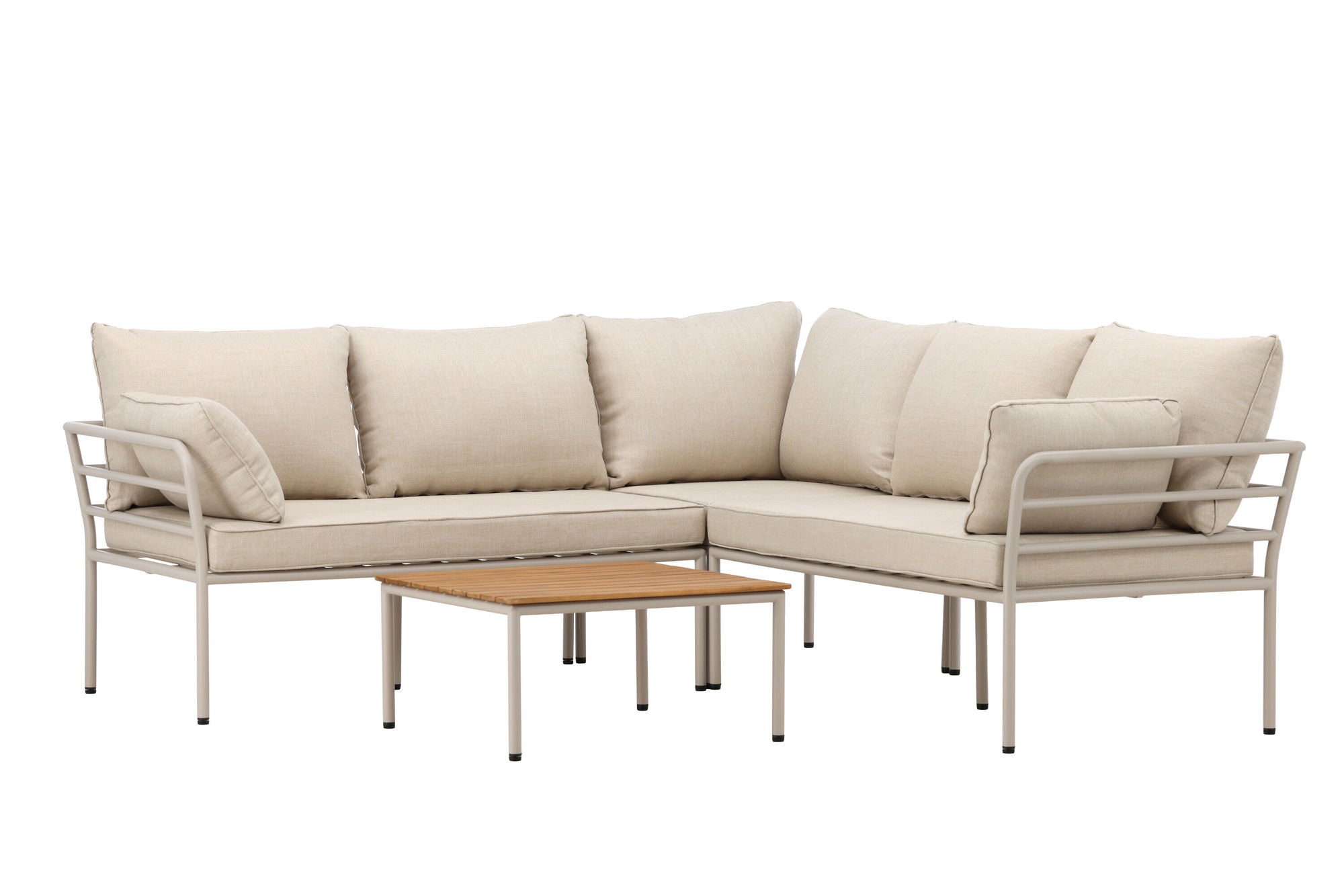Venture Home Penh Loungeset Steel - Beige / Sand