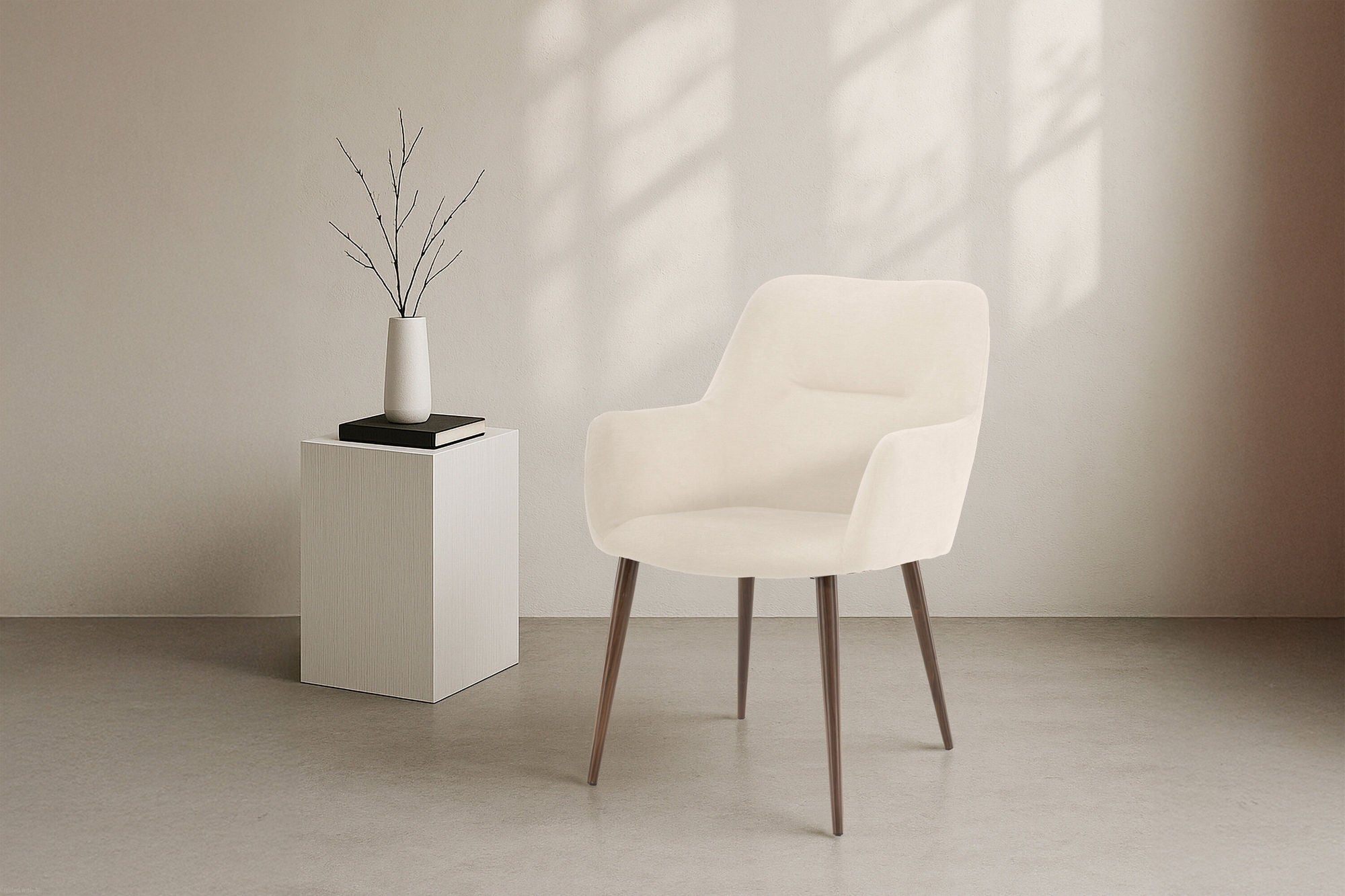 Venture Home Tomorrow Spisebordsstol 2-pack - Mocca / Beige Linen
