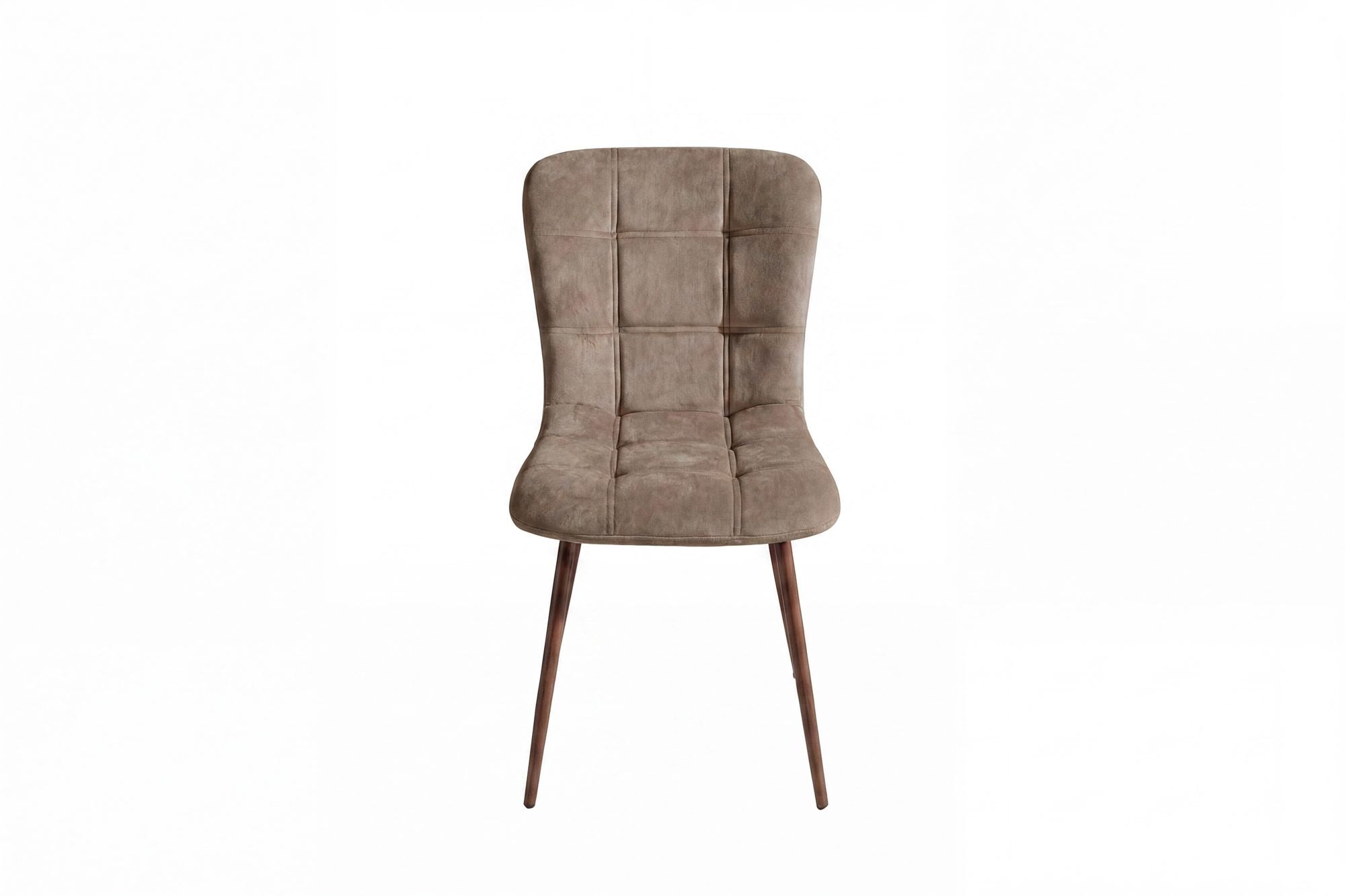 Venture Home Punsch Spisebordsstol 2-pack - Woodlook / Brown Velvet