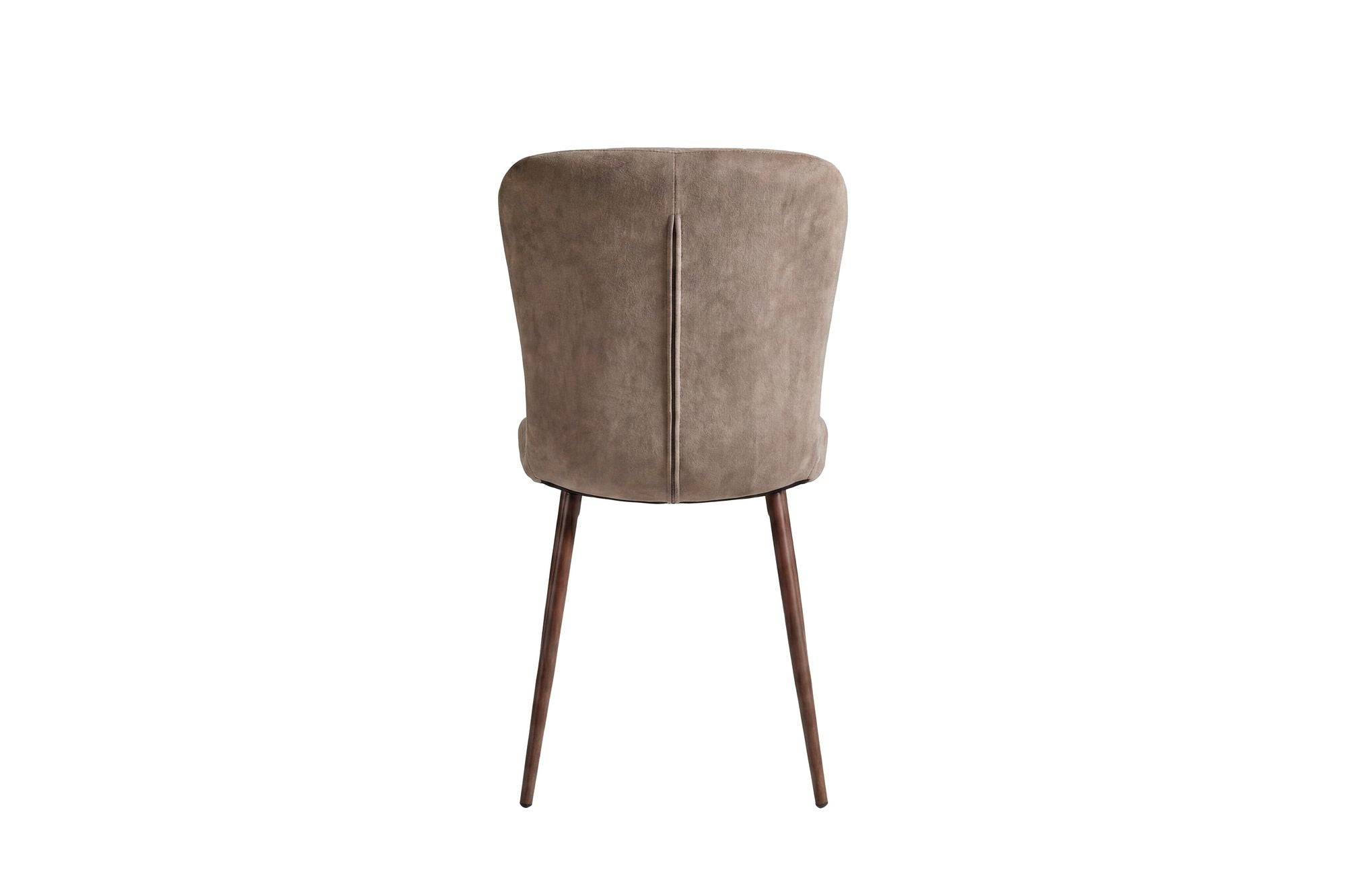 Venture Home Punsch Spisebordsstol 2-pack - Woodlook / Brown Velvet