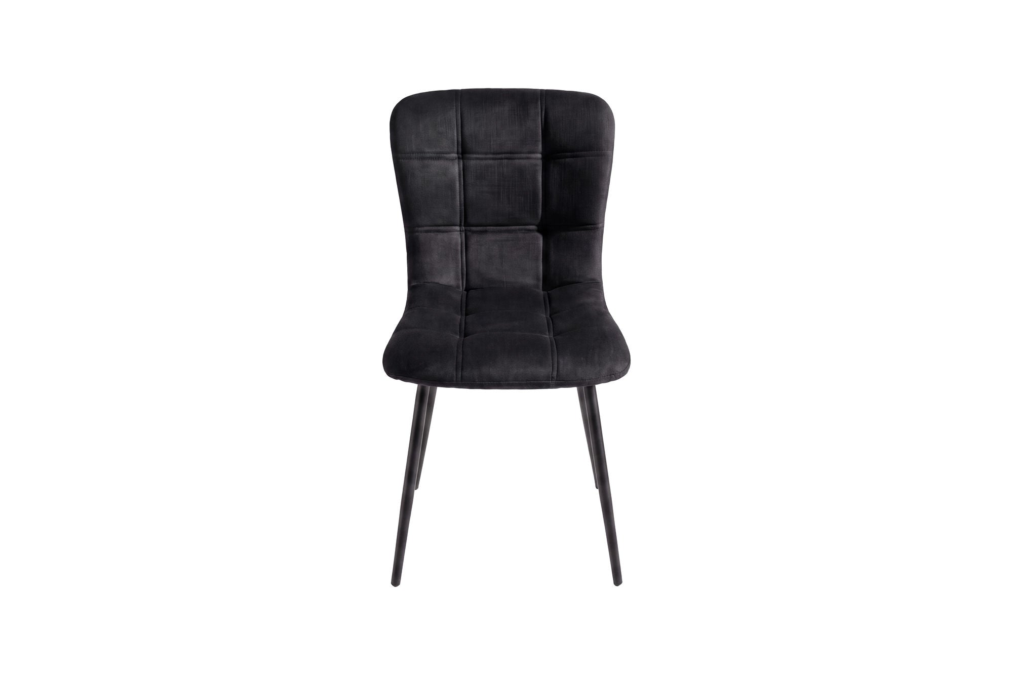 Venture Home Punsch Spisebordsstol 2-pack - Black / Black Velvet