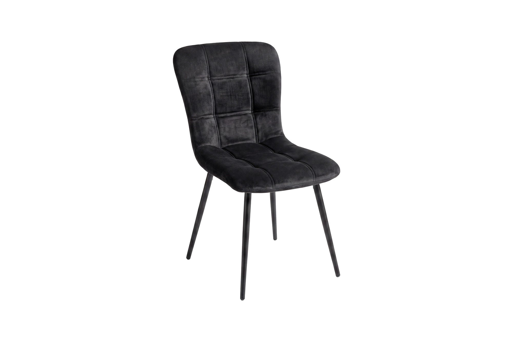 Venture Home Punsch Spisebordsstol 2-pack - Black / Black Velvet