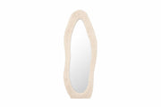 Venture Home Mirza spejl - 160*60cm - Beige Fake Fur / Glass