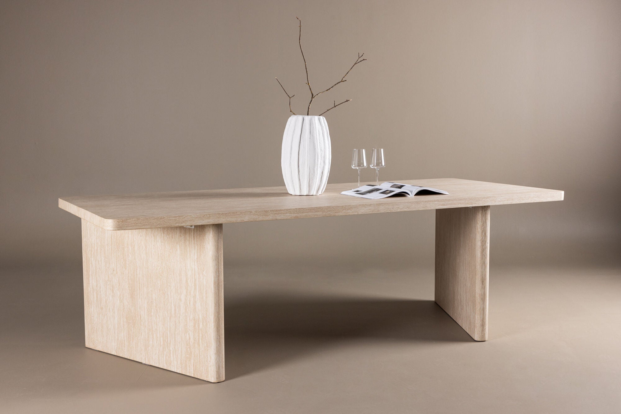 Vind Skagen spisebord 100x240 - Sintered Stone / FSC 100%