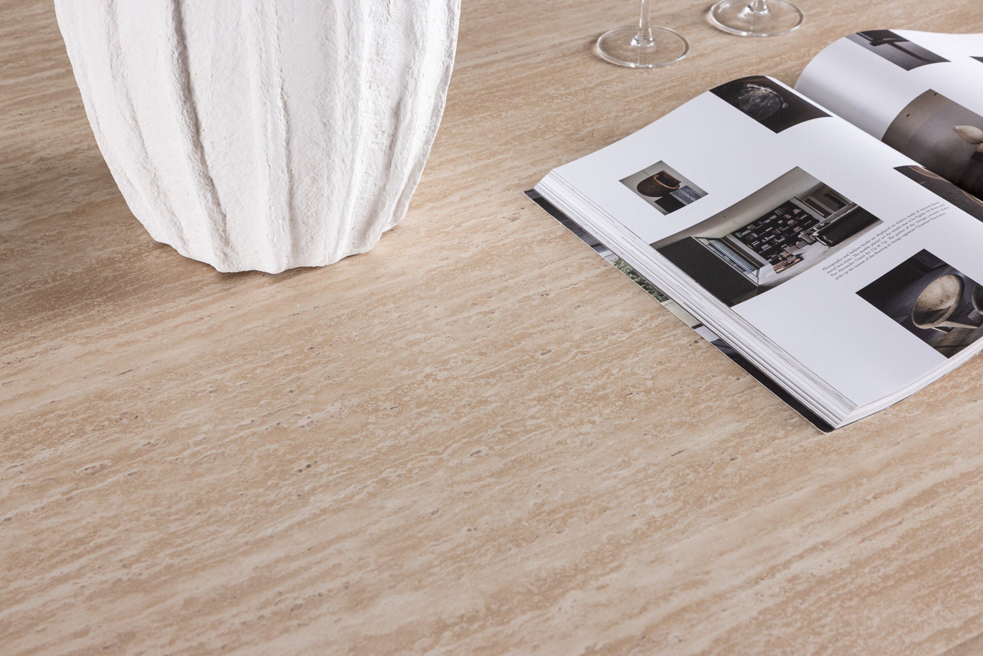 Vind Skagen spisebord 100x240 - Sintered Stone / FSC 100%