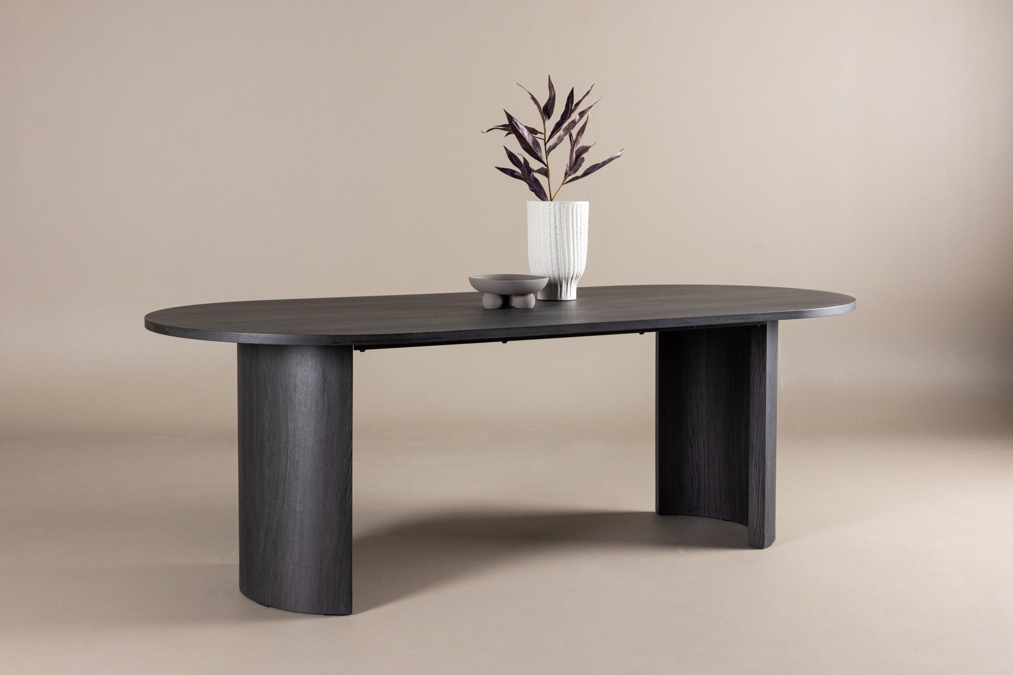Vind Grundsund spisebord 100x220 - Black / FSC 100%