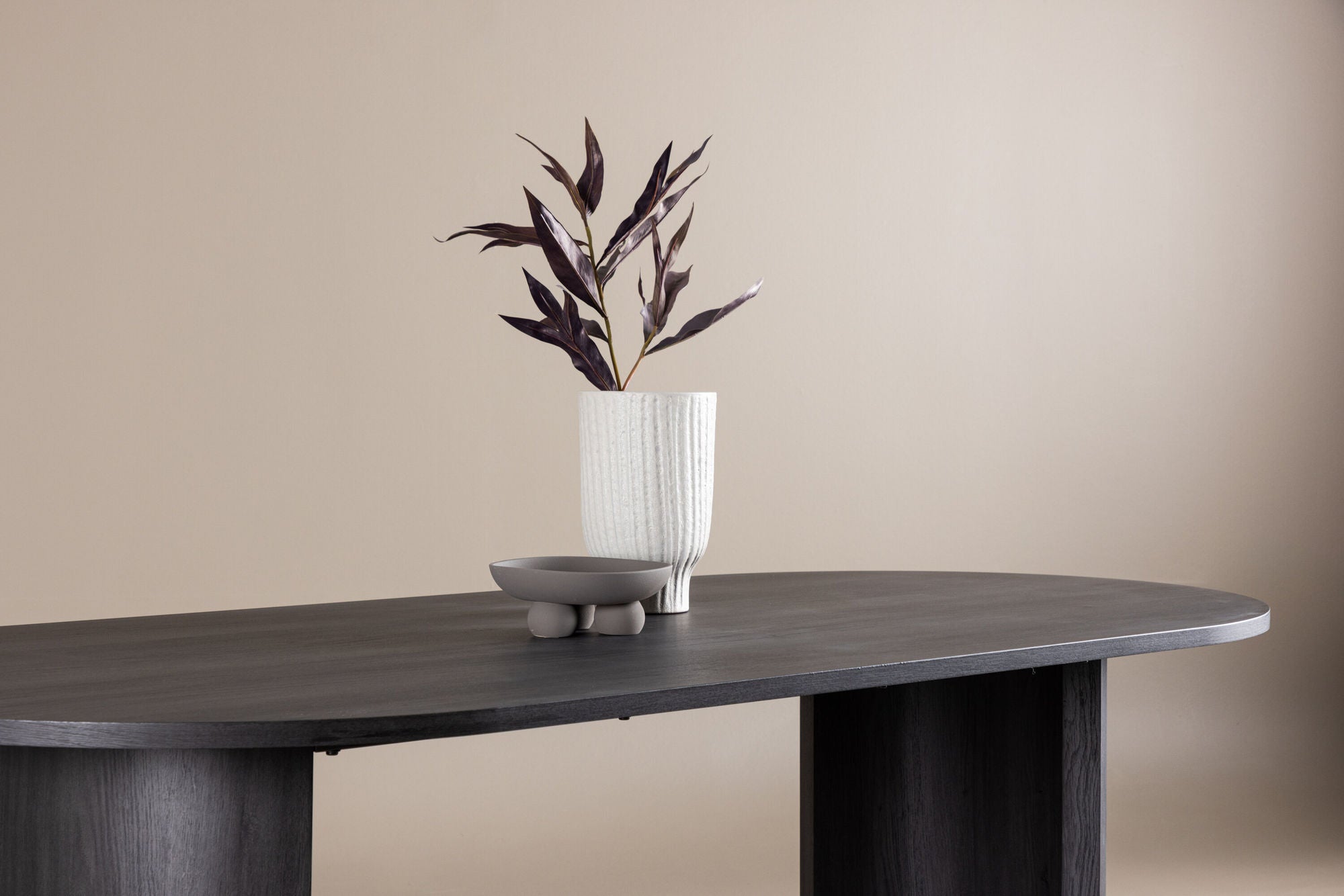 Vind Grundsund spisebord 100x220 - Black / FSC 100%