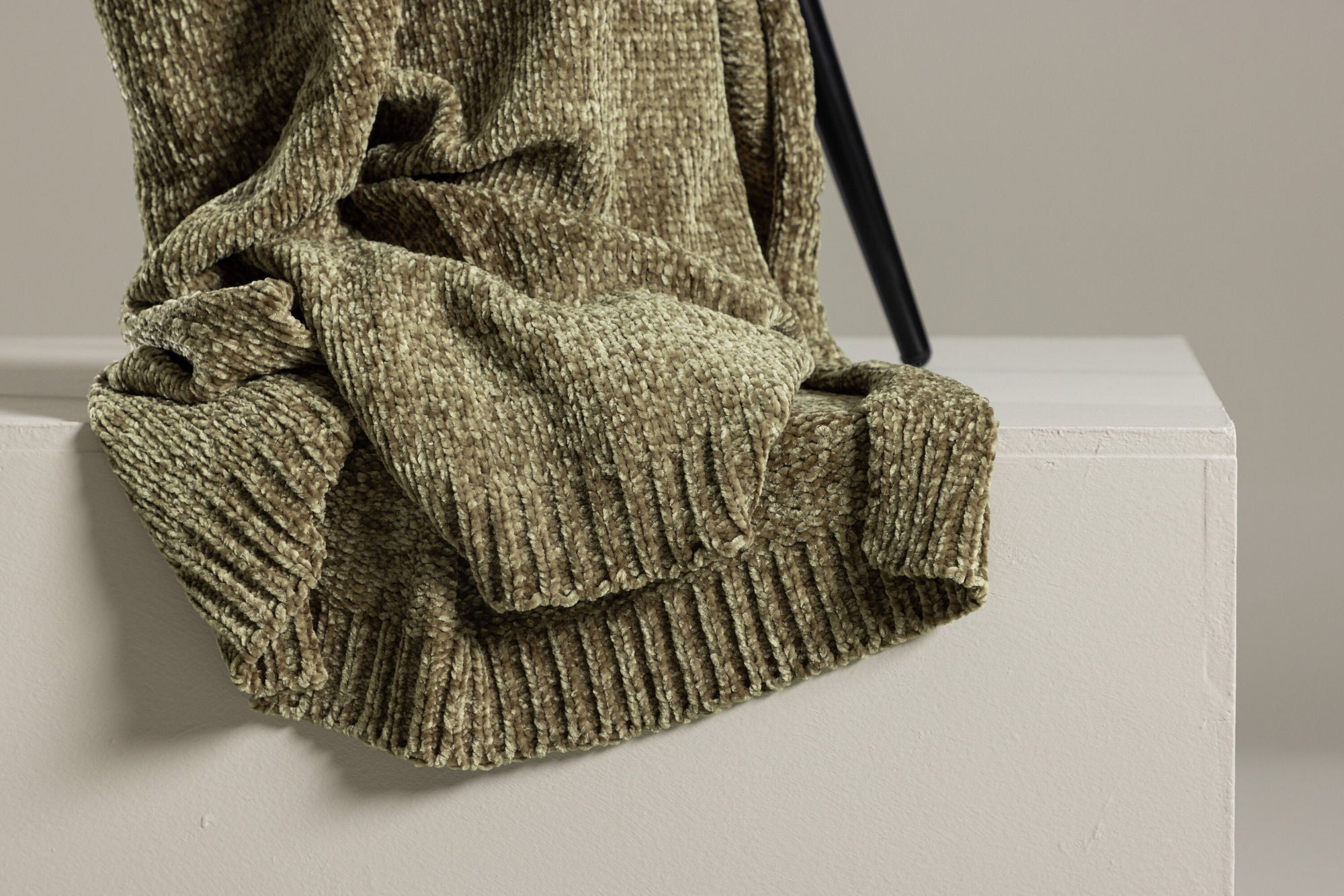 Venture Home Ally Throw Polyester/shiny chenille - Green / - 170*130