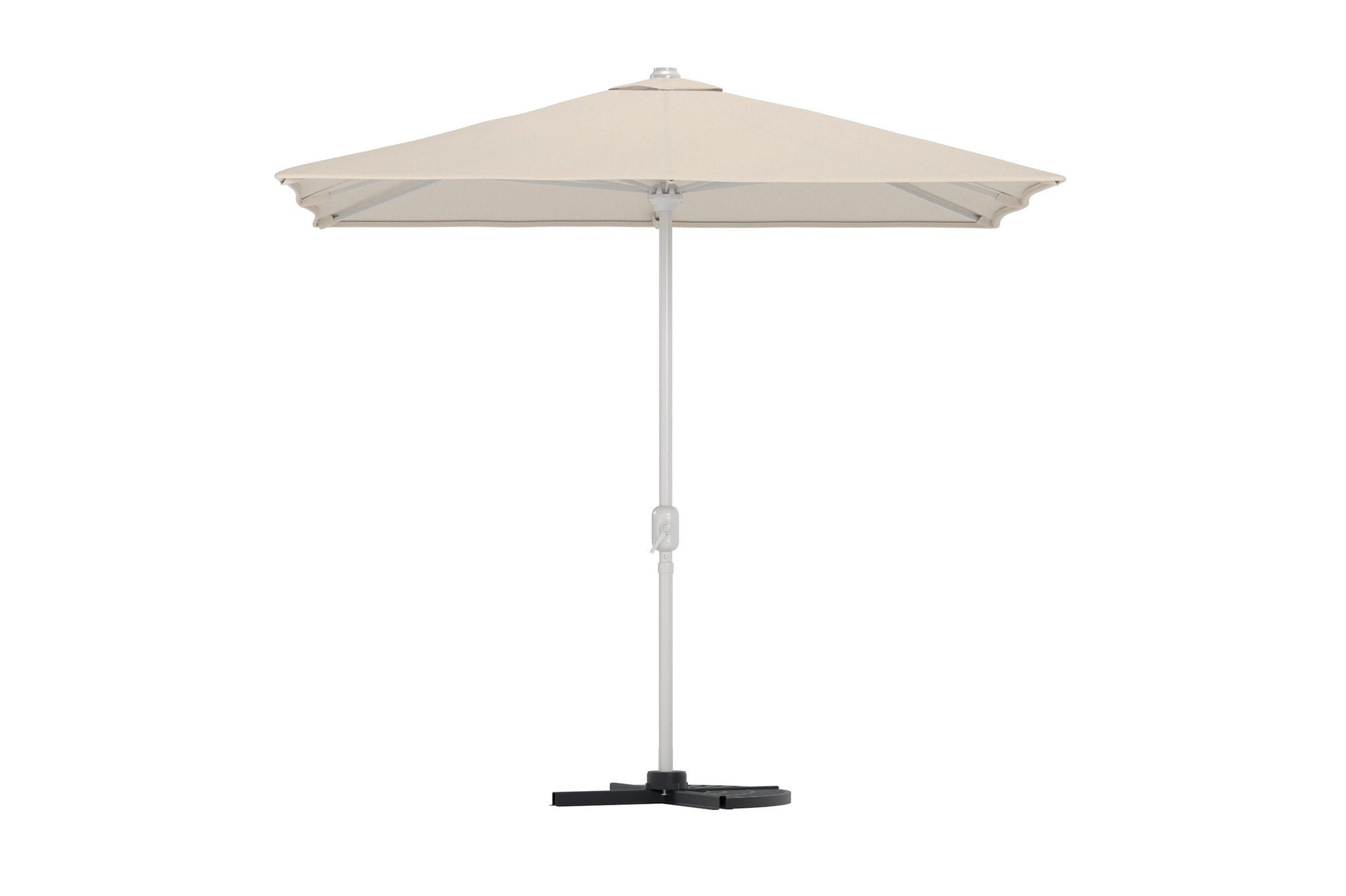 Venture Home Leeds Umbrella 293 X 264 X 293 - Beige / Silver Frame