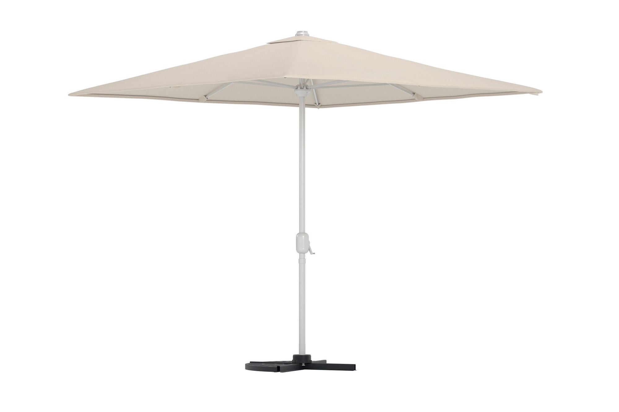 Venture Home Leeds Umbrella 293 X 264 X 293 - Beige / Silver Frame