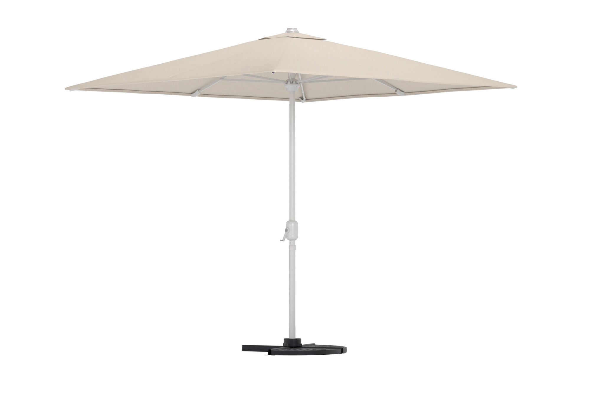 Venture Home Leeds Umbrella 293 X 264 X 293 - Beige / Silver Frame