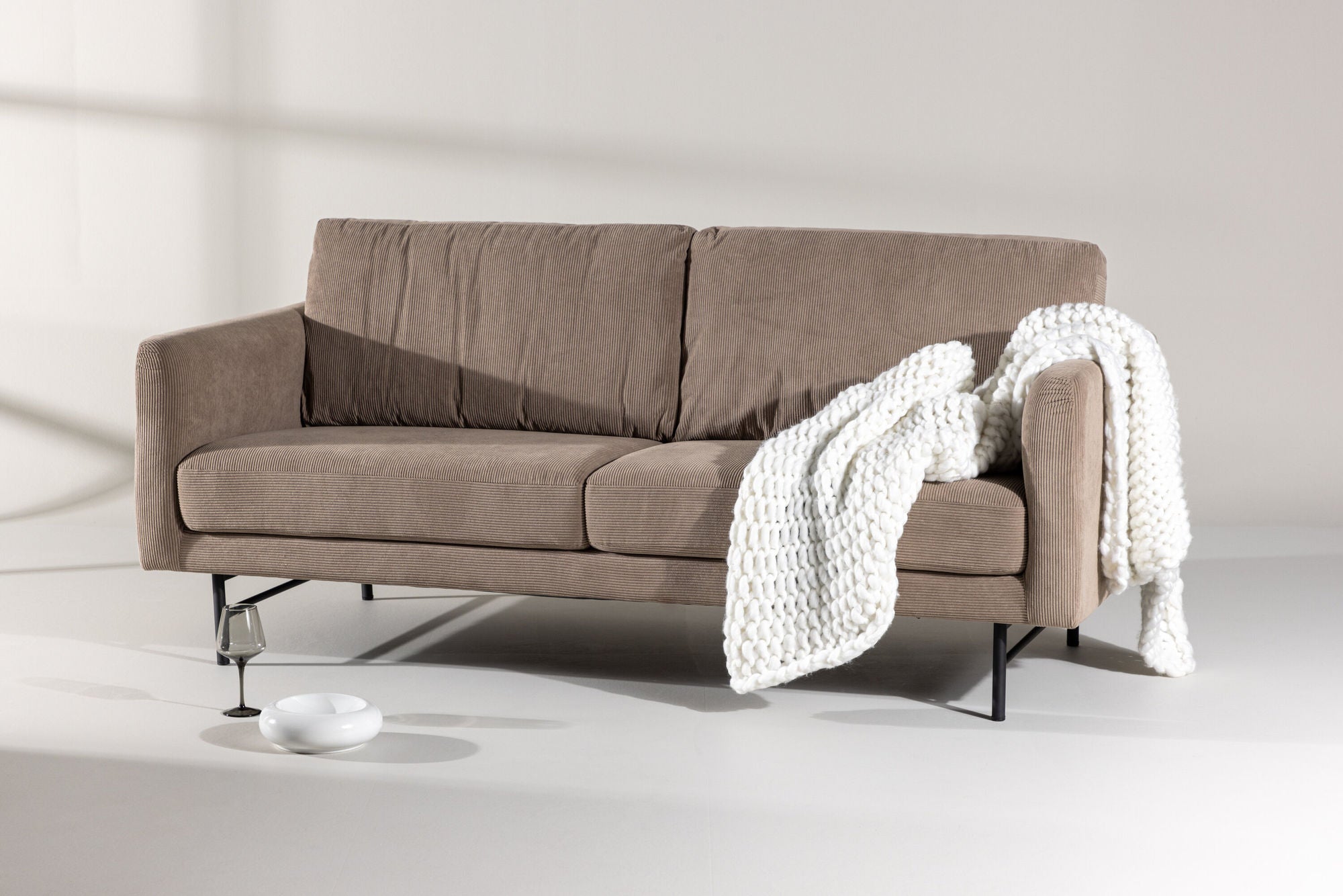 Venture Home Sky 3-seat Sofa - Brown /