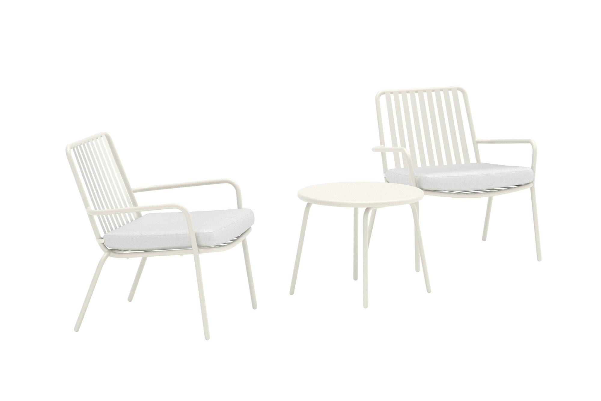 Venture Home Mykonos Lounge Set - Beige / Beige