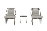 Venture Home Zakynthos Lounge Set - Brown / Brown