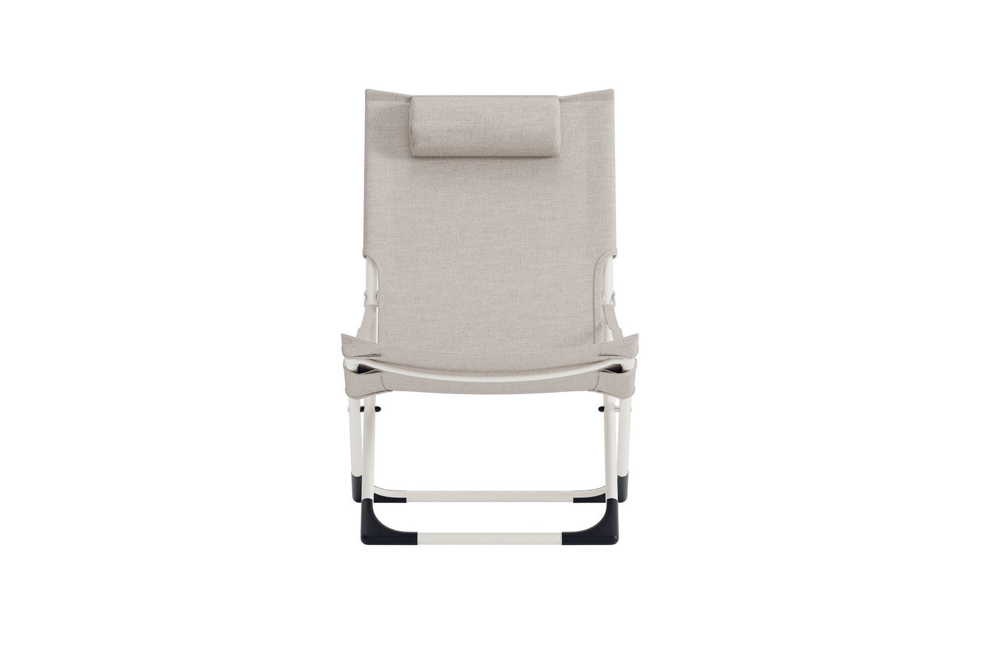 Venture Home Seville Foldable relax chair - Beige frame/Beige cushion