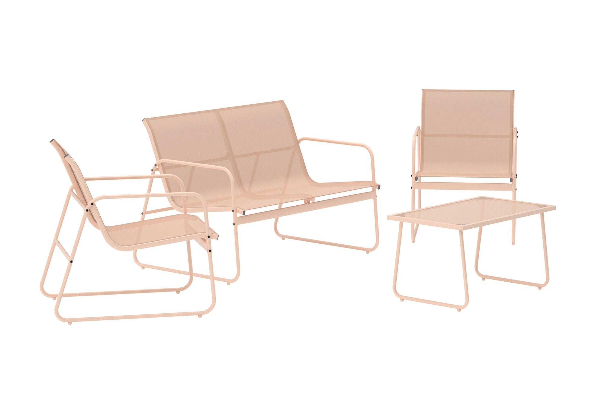 Venture Home Scopello Sofa Set - Beige / Beige