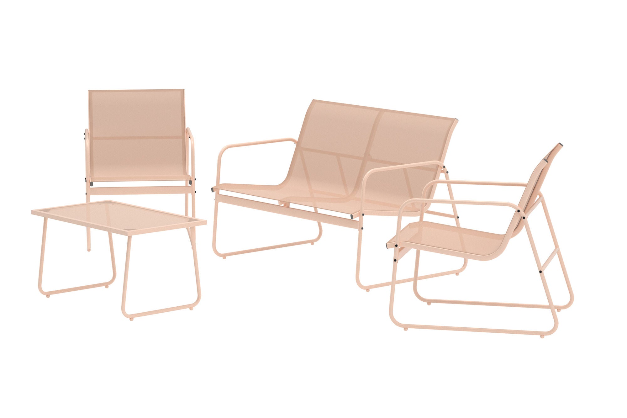 Venture Home Scopello Sofa Set - Beige / Beige