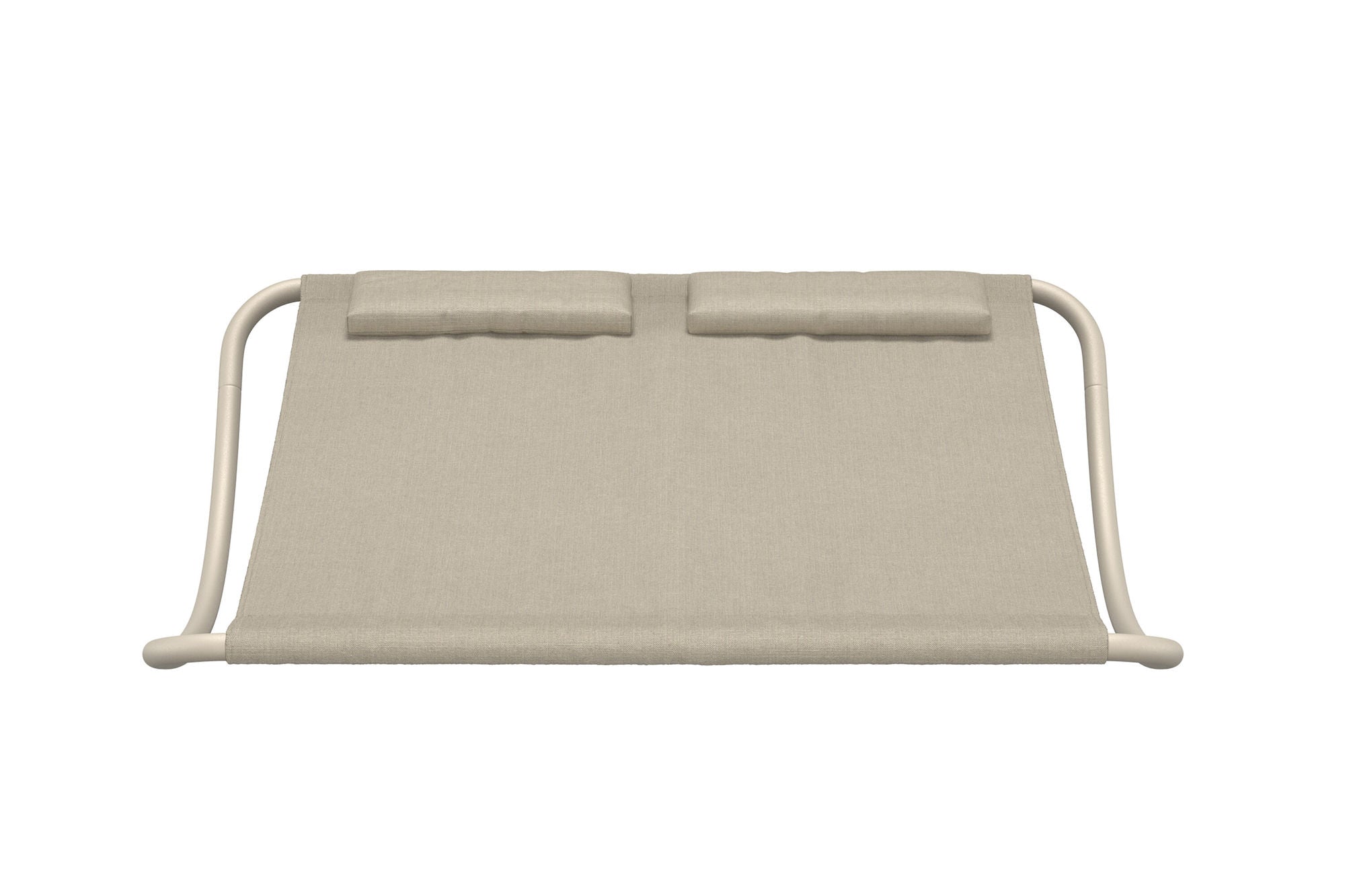 Venture Home Gordo Double Rocking Bed - Beige Frame / Beige Fabric