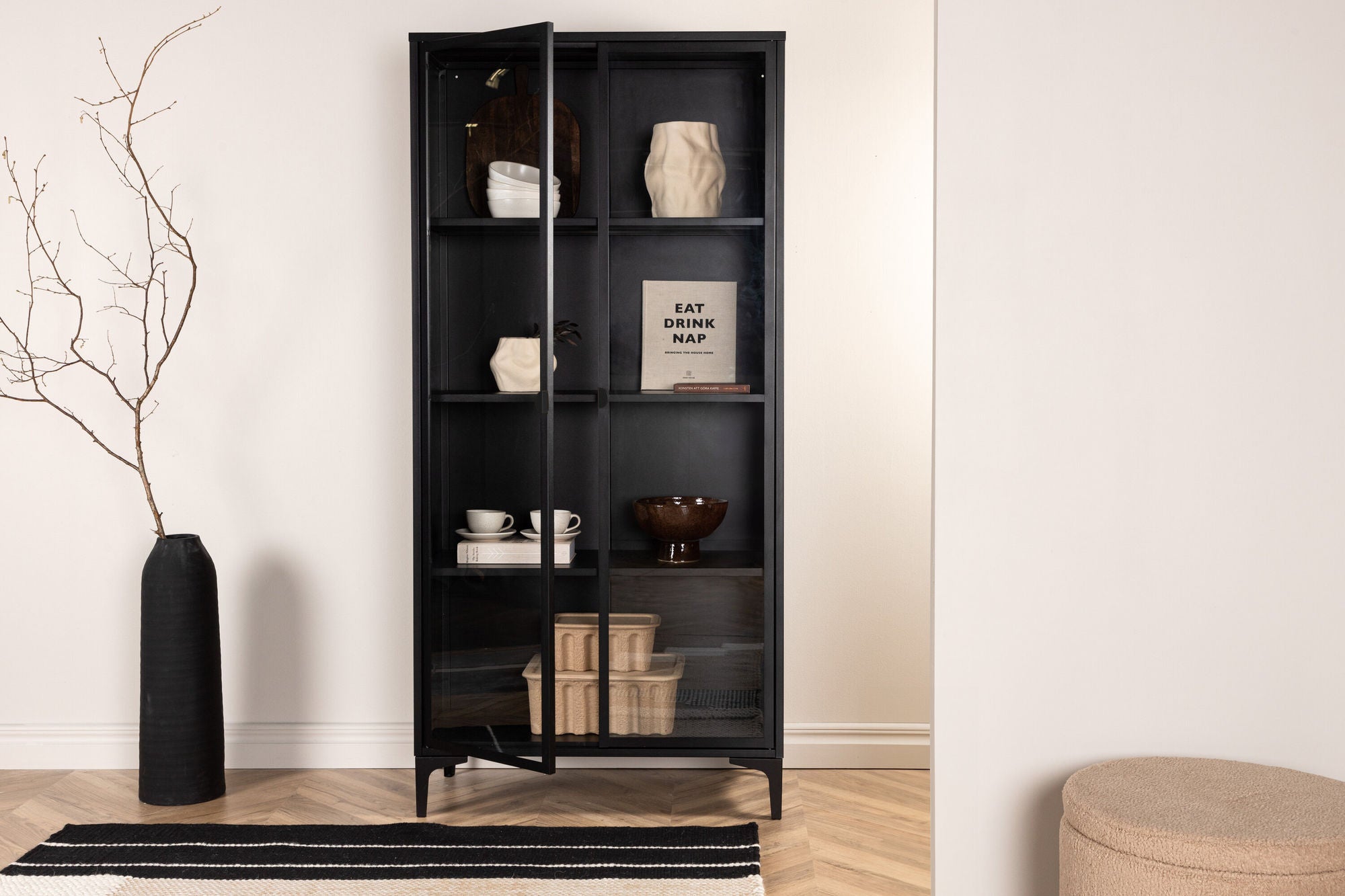 Venture Home Piring Skænk - Black / Black - Ersätter 15617-208