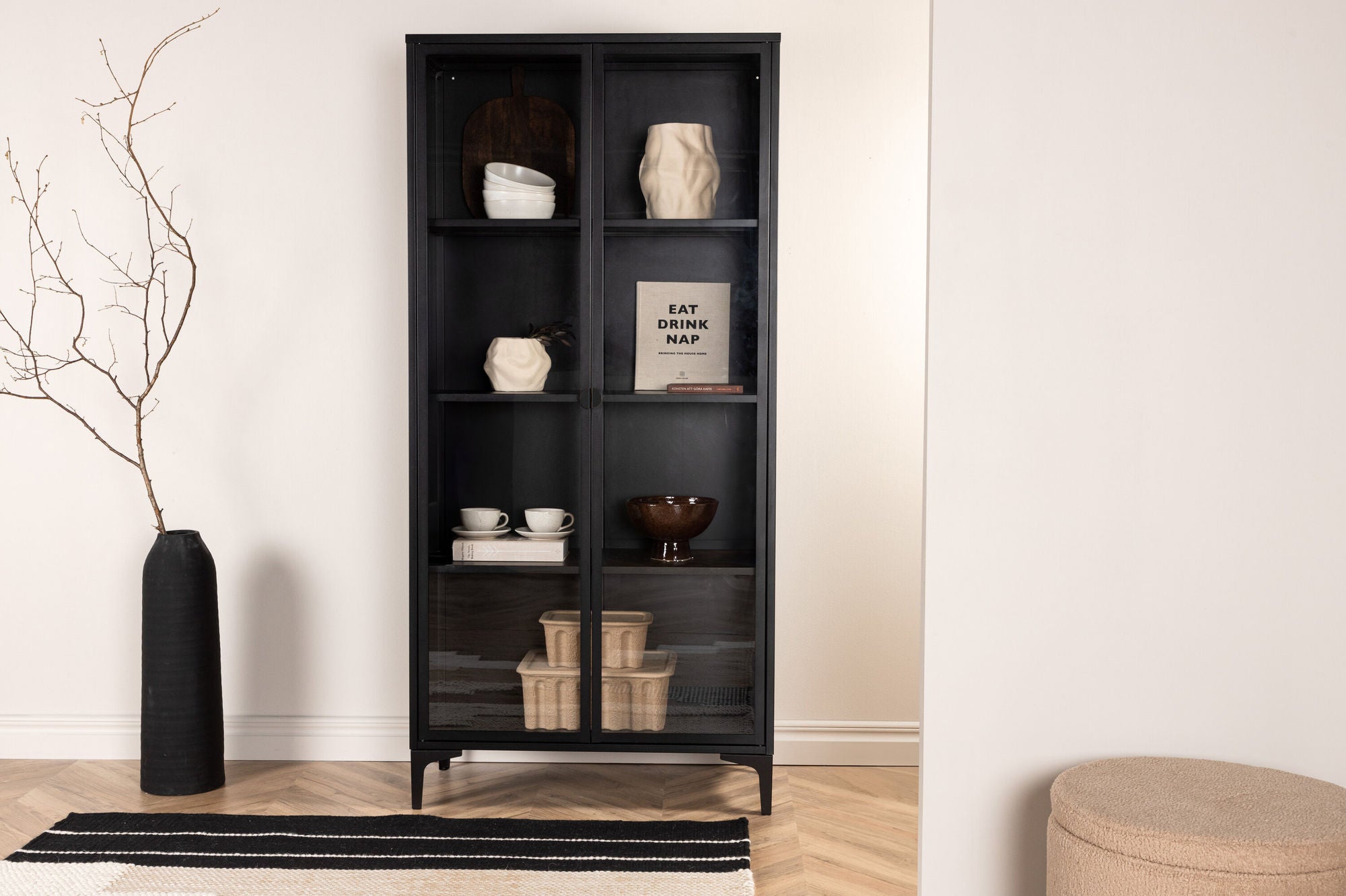Venture Home Piring Skænk - Black / Black - Ersätter 15617-208