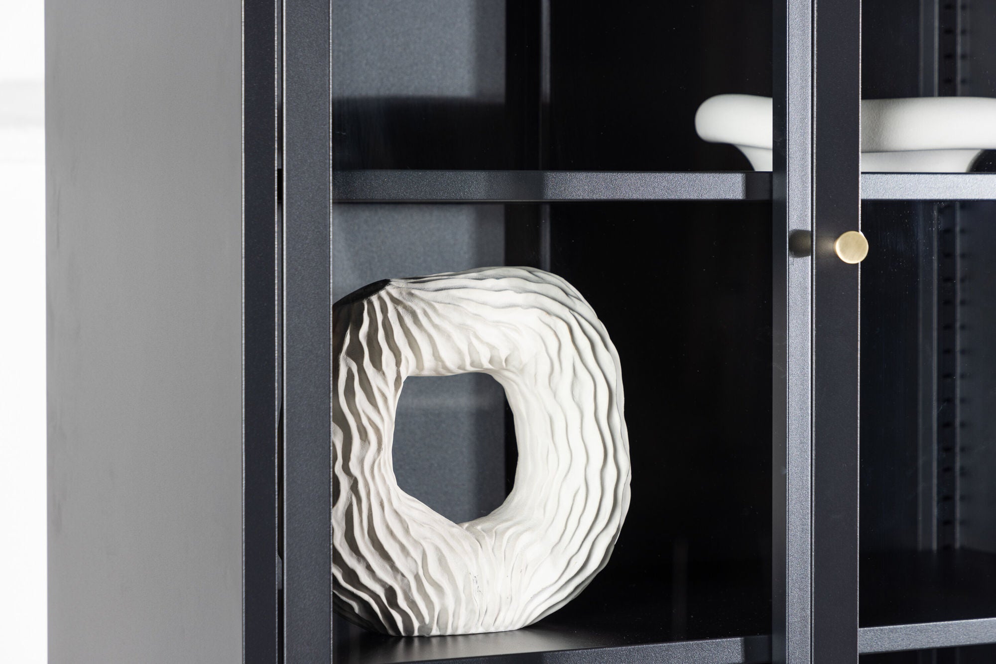 Venture Home Bakal - Covered reol - Black - Ersätter 18069-208