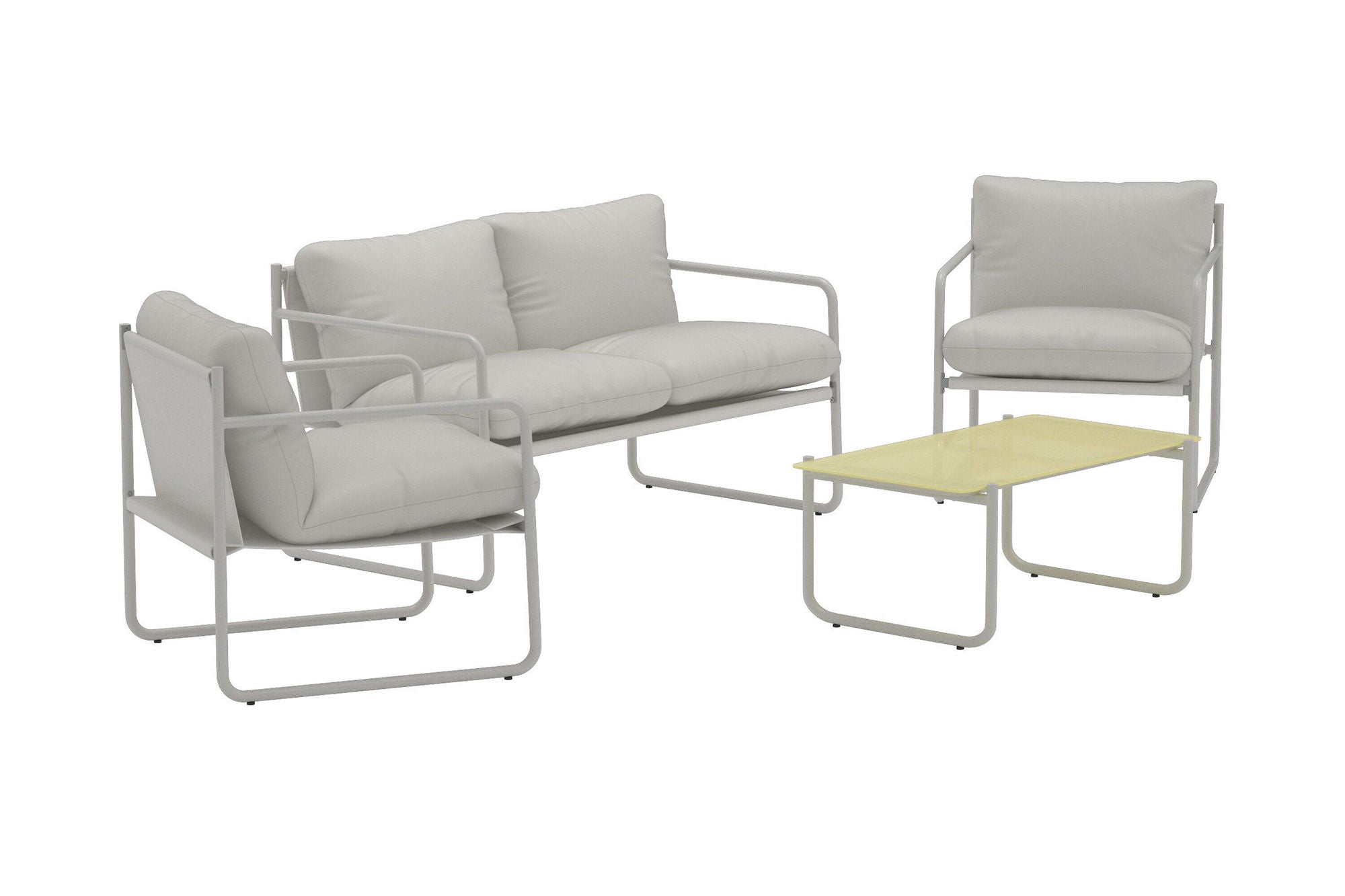 Venture Home Thassos Sofa Set - Beige / Beige