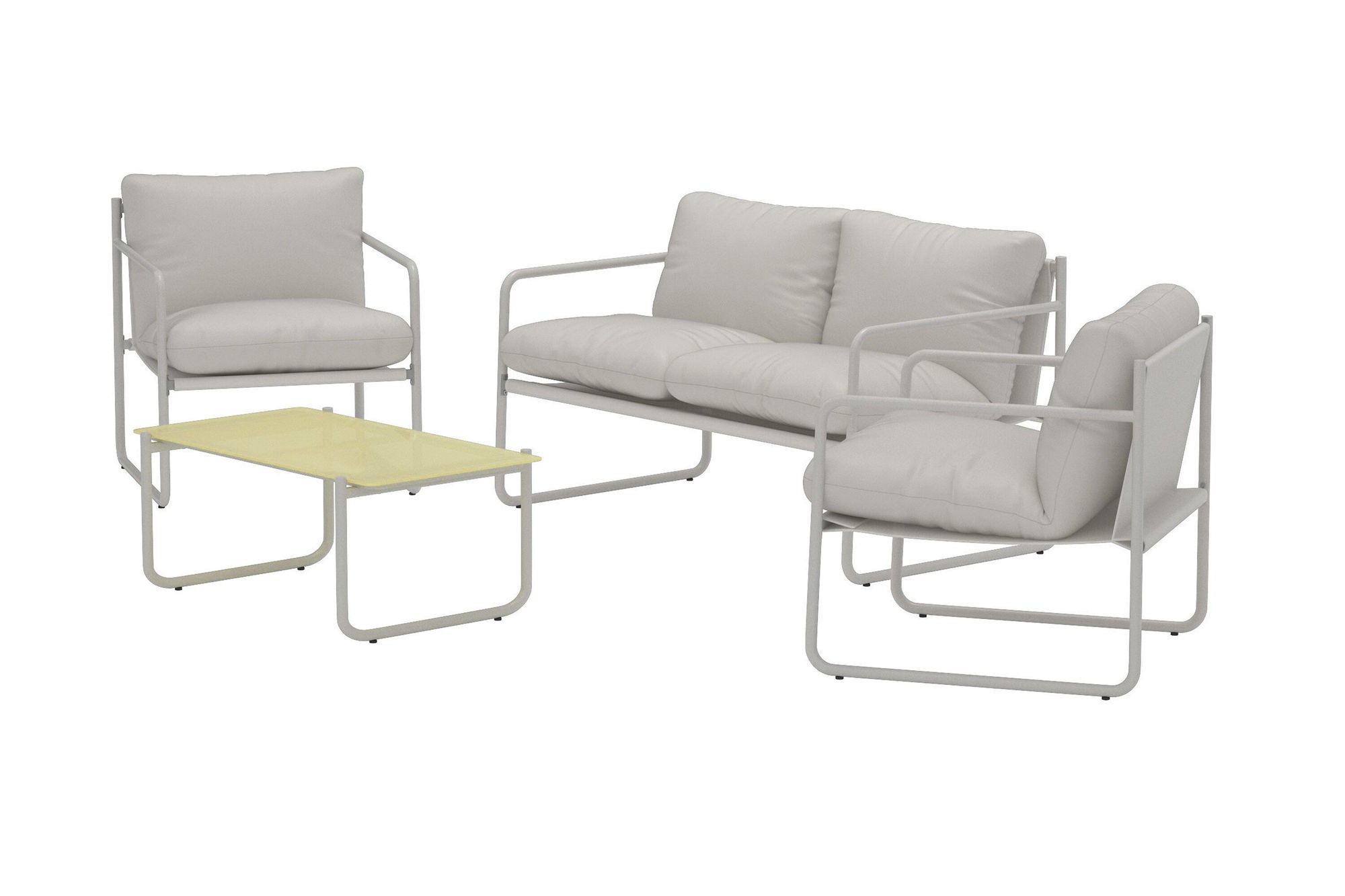 Venture Home Thassos Sofa Set - Beige / Beige
