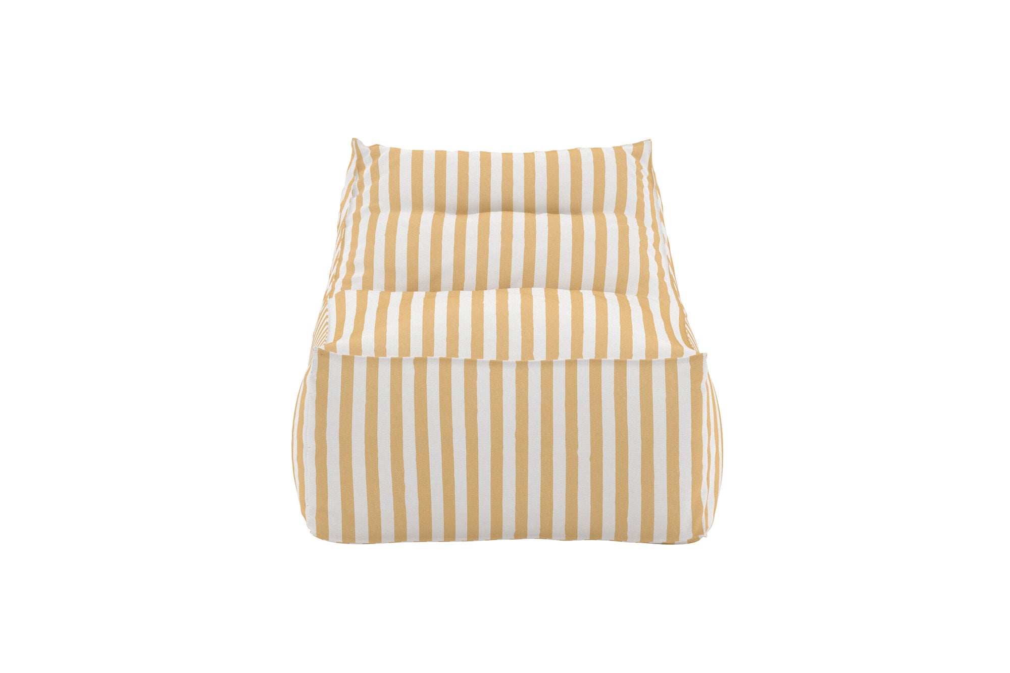 Venture Home Redang Relaxbag Fabric - White/ Yellow Striped / 118*94*83