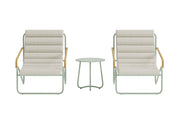 Venture Home Ithaka Lounge Set - Sage Green / Beige