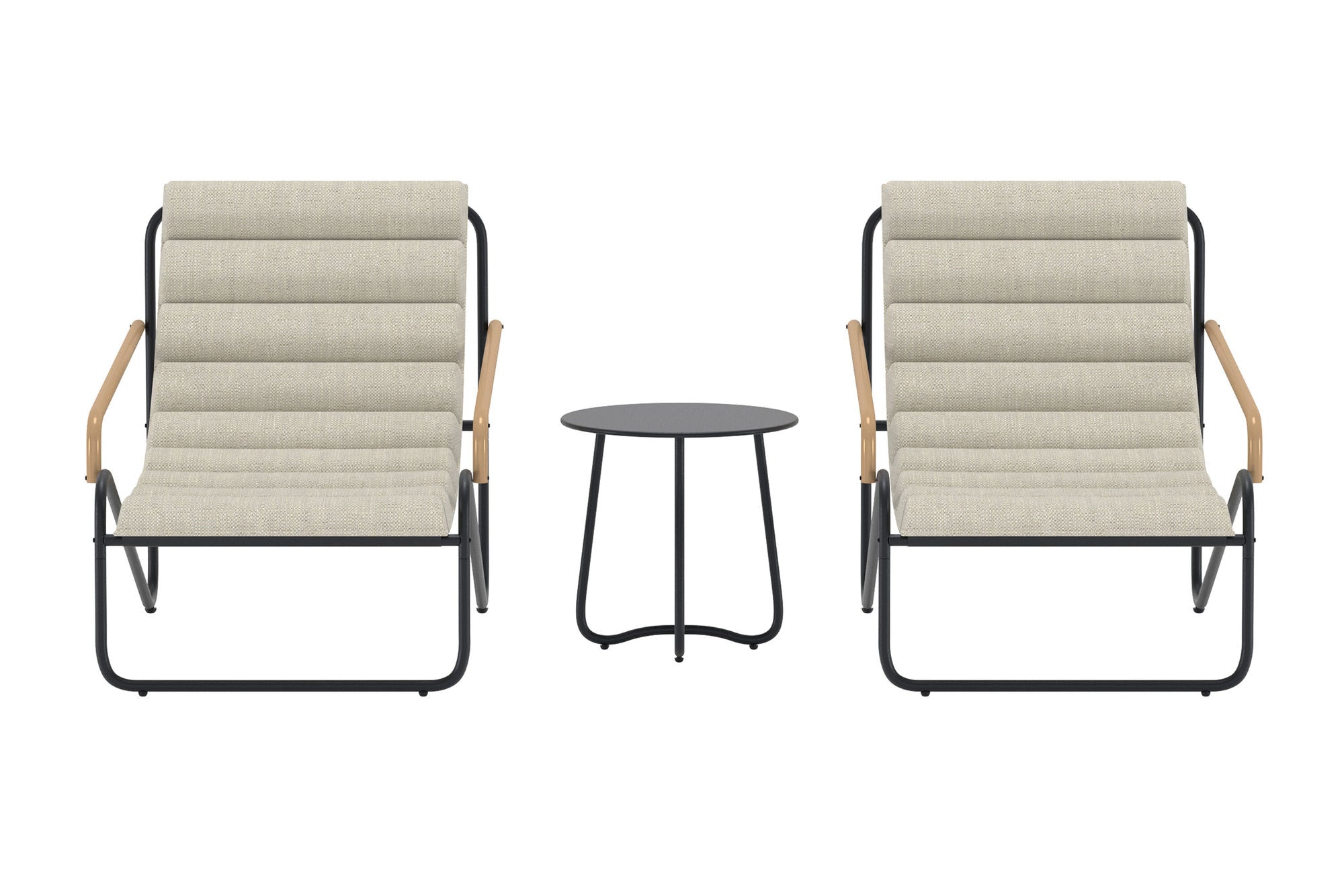 Venture Home Ithaka Lounge Set - Antracit / Beige