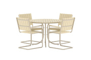 Venture Home Holmsund Dining Set - Beige / Beige Polywood