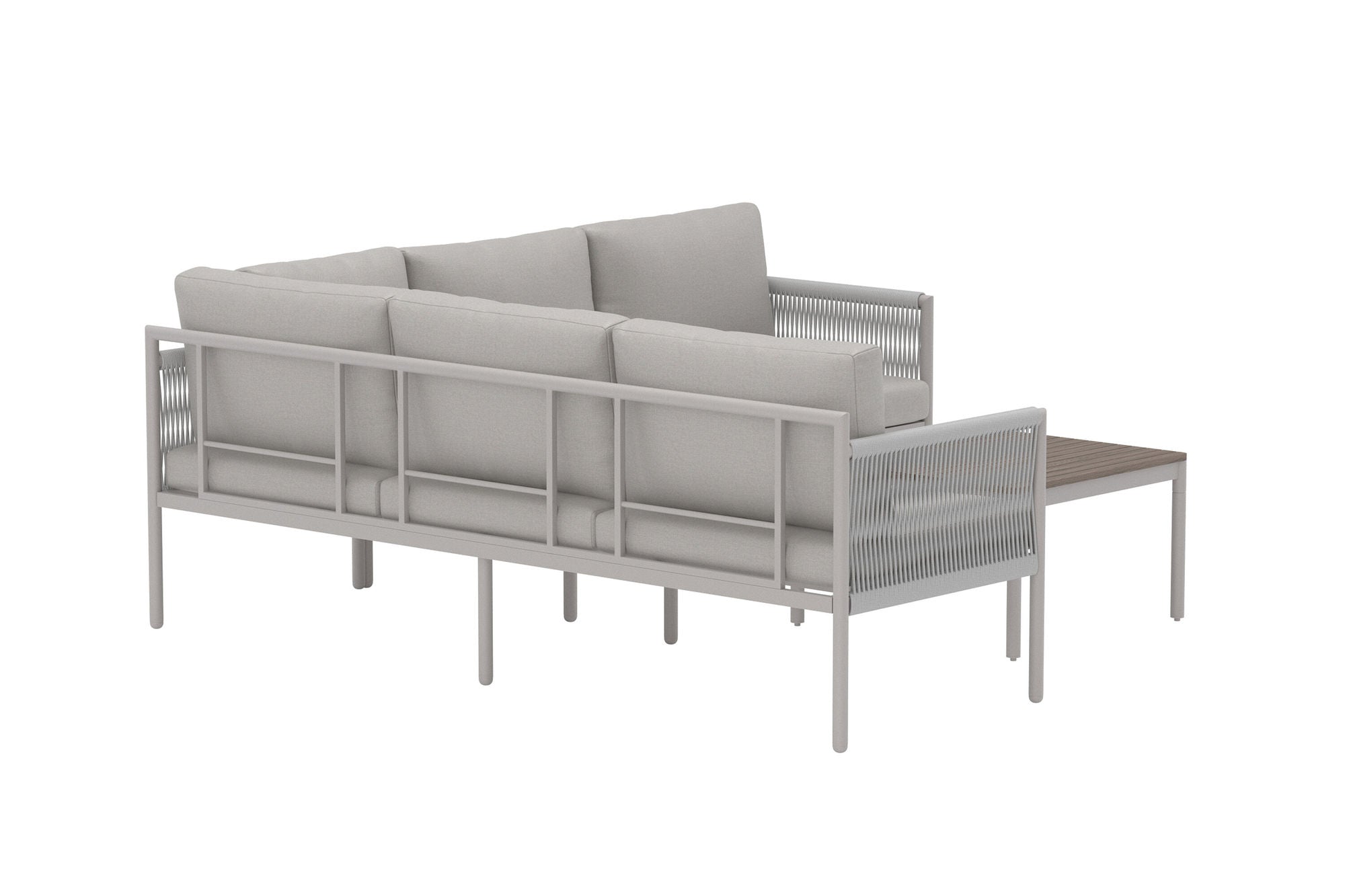 Venture Home Kos hjørne Sofa Set - Beige / Beige Polywood