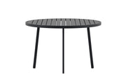 Venture Home Giardini rund spisebord Ø120 - Black / Black
