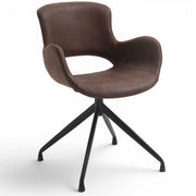 Spisebordsstol Mørkebrun (Model: Luna) (2 stk.)