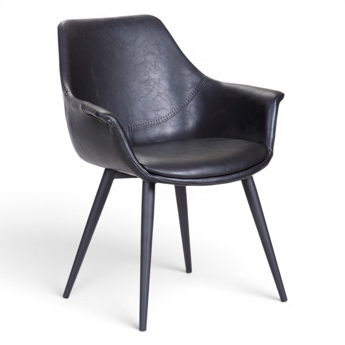 Spisebordsstol Sort (Model: Signe) (2 stk.)